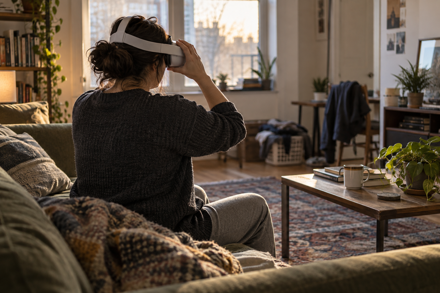 VR group therapy brings human support home
